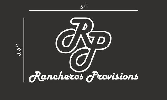 Rancheros Provisions Decal